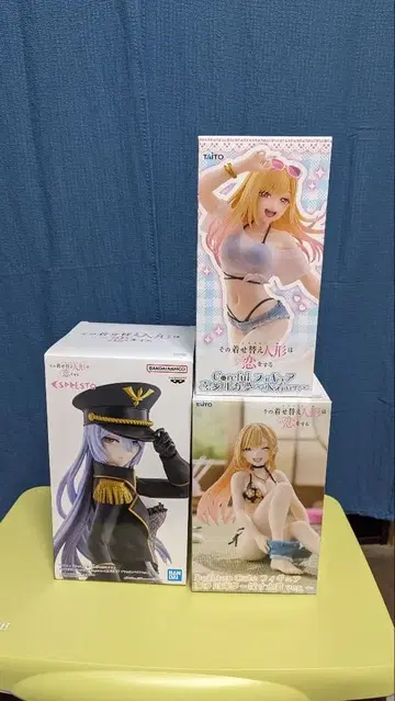 그 비스크 돌은 사랑을 한다 키타가와 마린 피규어 3개 세트