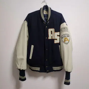 애슬레틱 자켓 네이비/크림