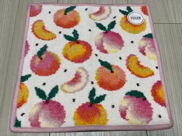 러브리 바이 페이러 피치 도트 손수건