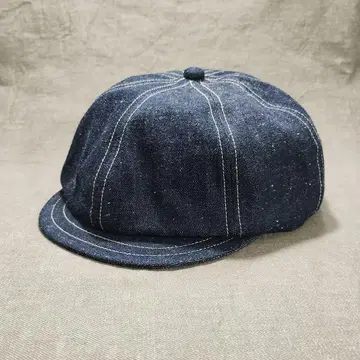 [ 재고 ] 빈티지 네프 데님 헌팅 캡 M~L