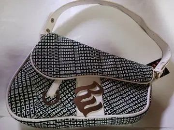 RocaWear 로카웨어 숄더 안장 백 레어 빈티지 화이트