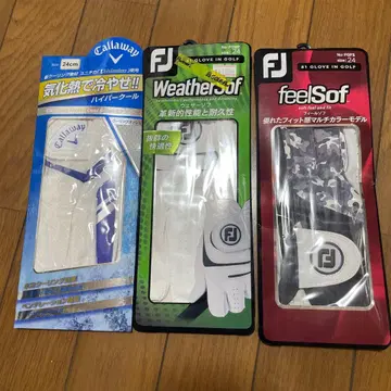Callaway & FootJoy 골프 그로브 3세트
