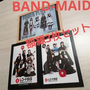 [자립형 A5 액자] BAND-MAID 밴드메이드 포스터풍 3매