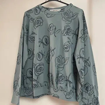 SUPER HAKKA 꽃무늬 얇은 소재 트레이닝복 F 사이즈