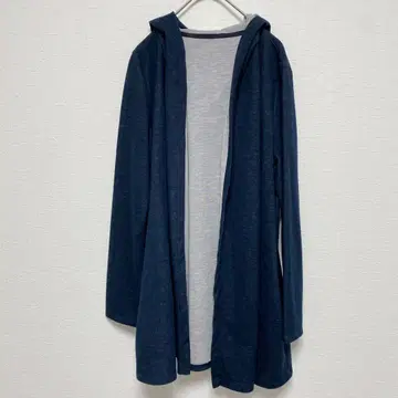 [ F ] 브랜드명 불명 여성용 아우터 가디건 후드 부착 무지 새상품급