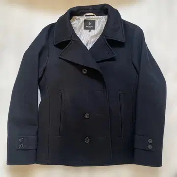 BEAUTY&YOUTH 네이비 피 코트 L