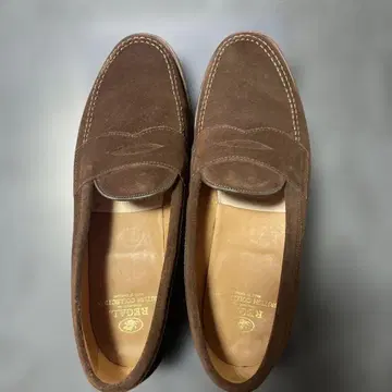 REGAL 브라운 스웨이드 로퍼