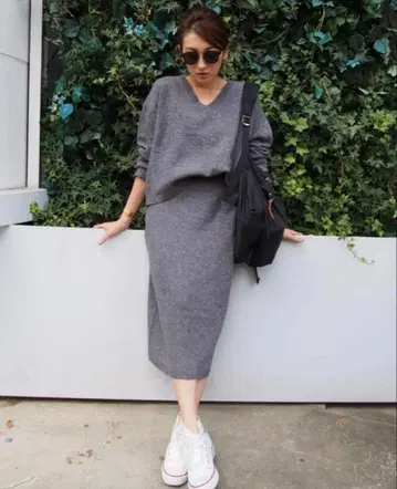 언그리드 니트 셋업 사이즈 F