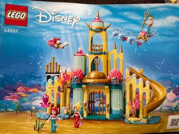 LEGO Disney 43207 아리엘의 바닷속 궁전