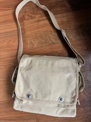 신지로 칸푸스 캔버스 숄더백