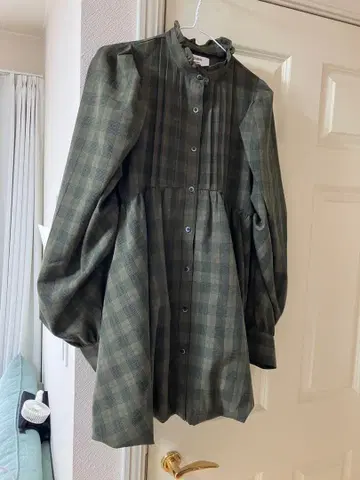 Jouetie 벌룬 튜닉 원피스 (그린) WEB 한정 컬러