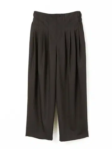 [ 미즈이로 인드 ] 하이웨스트 턱 팬츠 블랙