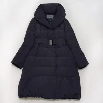 스픽 앤 스팬 여배우 옷깃 롱 다운 코트 38 M 벨트