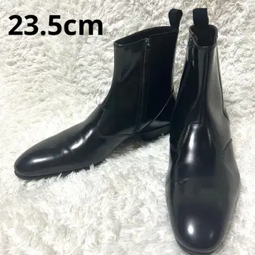 [ 컨디션 최상 ] REGAL 숏부츠 사이드 지퍼 가죽 23.5cm