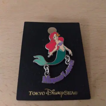 도쿄디즈니씨 아리엘 핀 배지
