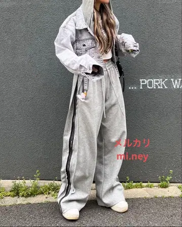 miney 저지 2WAY 와이드 팬츠 [ POCHI ] #RiO236