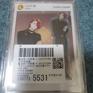 마법사의 약속 카인 아크릴 스탠드 WEAR풍 아크릴 카드 세트