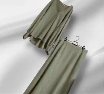 빅 사이즈! ICB 롱 스커트 셋업 46