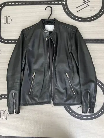 417 에디피스 블랙 가죽 자켓