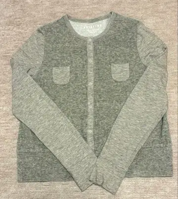 프리스틴 pristine 야크 벨로아 가디건