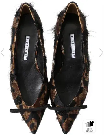 레오파드 무늬 펌프스