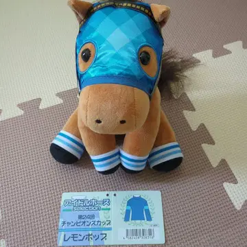 레몬팝 봉제 인형 아이돌 호스 경마 경주마 M 사이즈