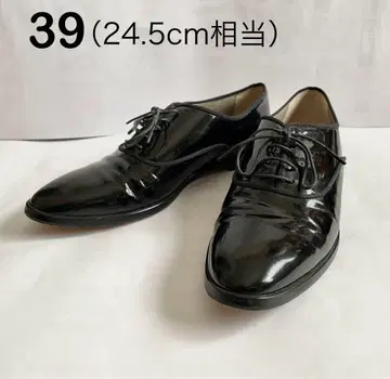 [ 새상품급 ] aquagirl 옥스퍼드 신발 39 24.5cm 블랙