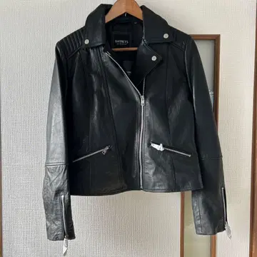 BARNEYS ORIGINALS 블랙 라이더 자켓 사이즈 12