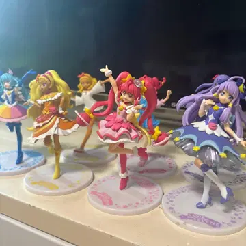 프리큐어 피규어 7체 세트