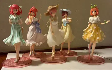 5등분의 신부 제일복권 피규어 세트