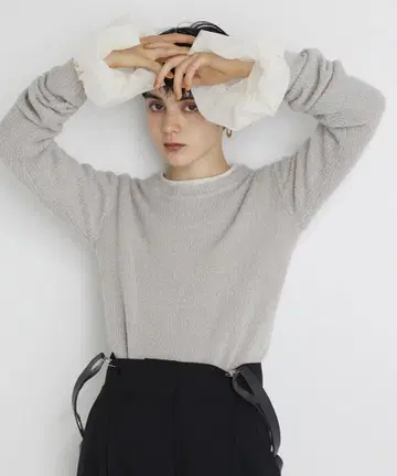 새상품 [ THE PAUSE ] 루프 니트 크루넥 풀오버