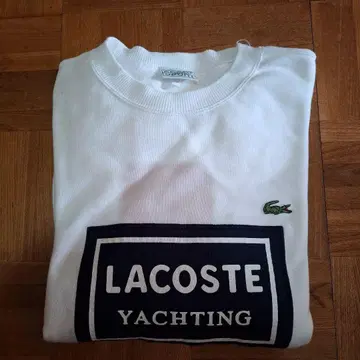 LACOSTE YACHTING 트레이닝복 화이트 사이즈 3