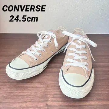CONVERSE ALL STAR 로우컷 스니커즈 베이지 24.5cm