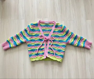 [ 새상품급 ] ZARA 컬러풀 니트 가디건