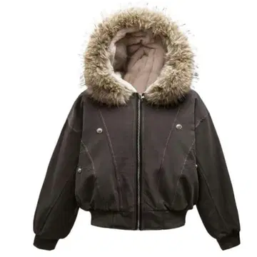 PCTOKYO 아우터 퍼 블루종 엣지라인 보아 안감 자켓