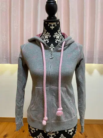 MMTS 아이스크림 패턴 후드티