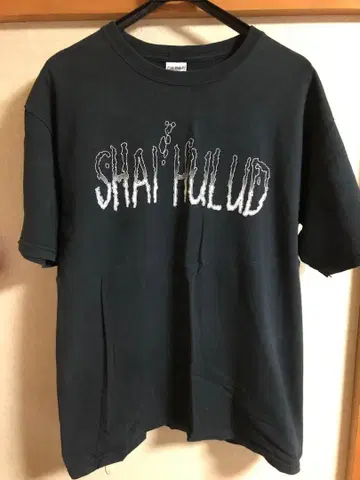 SHAI HULUD 블랙 T셔츠 L 사이즈