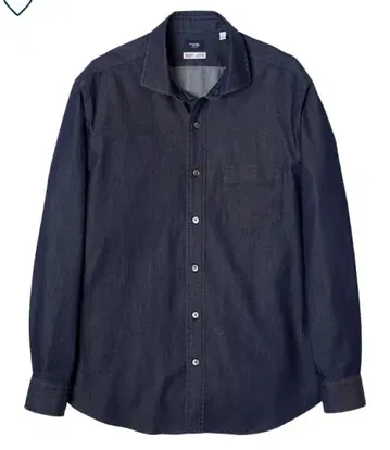 카마쿠라 셔츠 데님 긴팔 셔츠