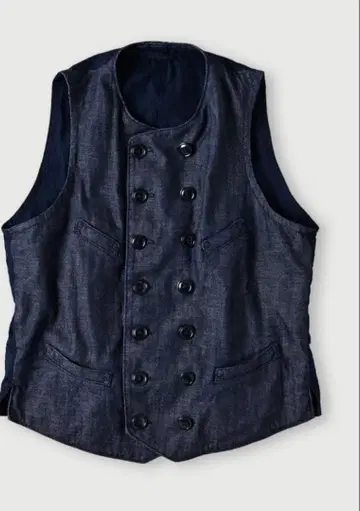 45rpm 이번 시즌 미사용 새상품 푸치 데님 베스트 (농)