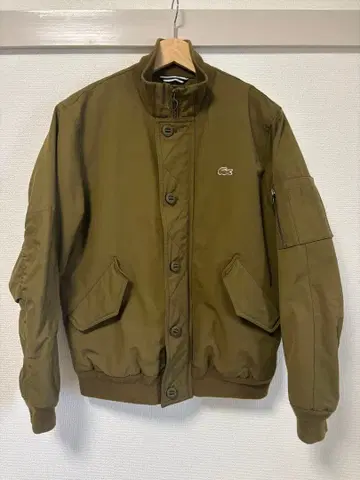 Lacoste 올리브 그린 자켓 일본 사이즈 M