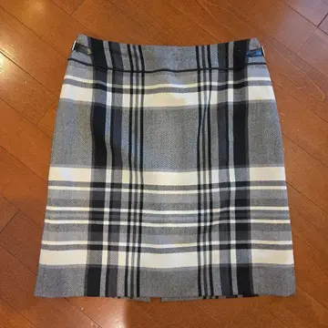 22 OCTOBRE 체크 무늬 타이트 스커트 44