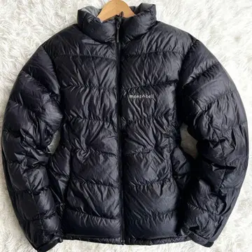 새상품급 mont-bell 알파인 다운 자켓 여성용 L 사이즈 블랙