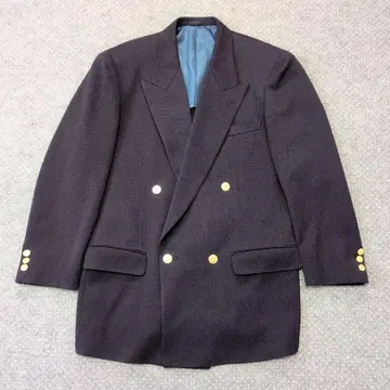 네이비 더블 골드 버튼 네이비 00s archive 일본제 L 새상품급