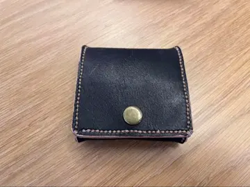 천연 가죽 코인 케이스