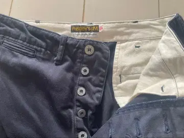 페로우즈 PHERROW'S 치노 팬츠 P41 네이비 32인치