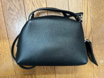 GIANNI CHIARINI 블랙 가죽 숄더백