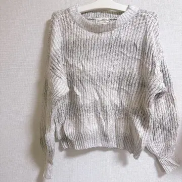 유니버설 스레드 S 사이즈 리브 니트