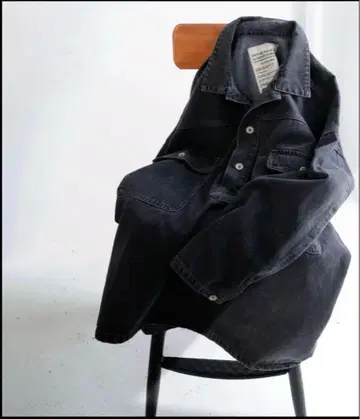 새상품급 antiqua 안티카 M-35 replica 데님 자켓