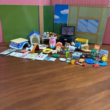 짱구는 못말려(크레용 신짱) 리멘트 나의 하루다조! RE-MENT 세트