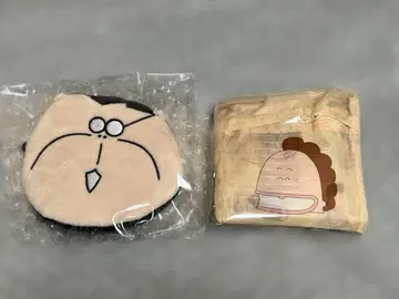 [ 파우치 & 에코백 세트 ] 찬앤박 아따시인치 에코백 파우치 아빠